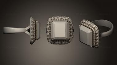 Jewelry rings ring 50 3d model